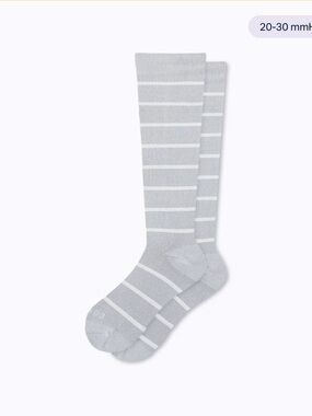 Comrad Knee-High Compression Socks – Stripes (20-30 mmHg)